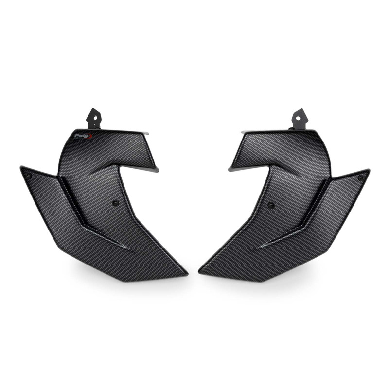 Radiateur de frein Puig pour KTM 990 R Duke 2024-2025, look carbone