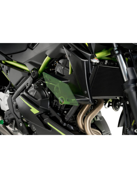 Puig Seitenspoiler Downforce Naked Kawasaki Z650 2025 grun