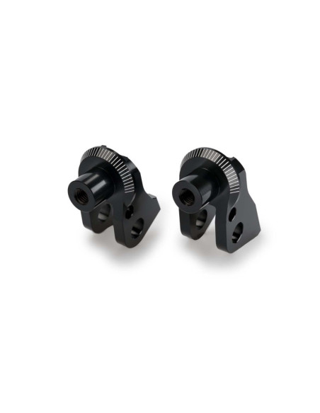 Puig feste Fahrerrastenadapter Honda NT1100 2025 schwarz