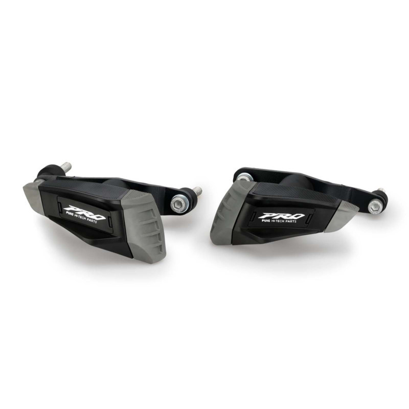 Protections de cadre Puig mod. Pro 2.0 pour Suzuki GSX S1000 2025, noires
