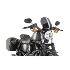 PUIG CUPULA NAKED N.G. TOURING HARLEY D.SPORTSTER 1200 CUSTOM 04-10 AHUMADO OSCURO