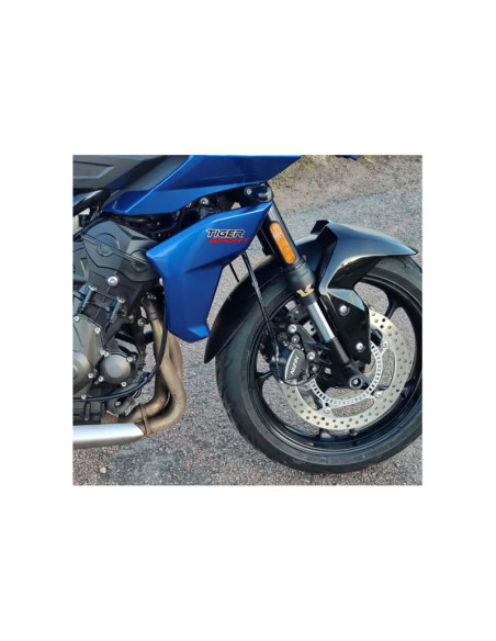 Extension de garde-boue avant Puig pour Triumph Tiger 660 Sport 2025, noir mat