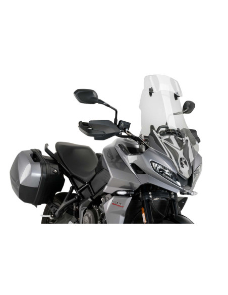 puig windshield touring visor for triumph tiger 660 sport 2025 light smoke