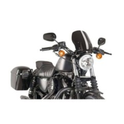 PUIG CUPOLINO NAKED NEW GENERATION TOURING PER HARLEY D. SPORTSTER 1200 CUSTOM 04'-10' NERO