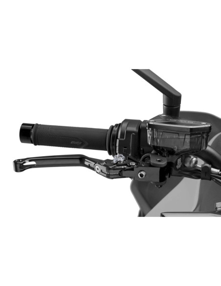 Levier de frein pliable Puig 4.0 selecteur noir et titane