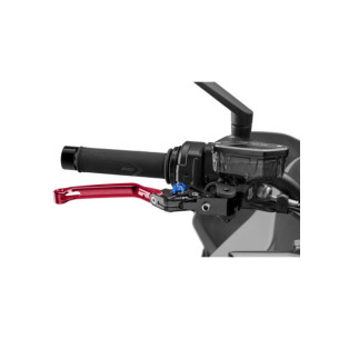 Puig 4.0 folding brake lever red and blue selector