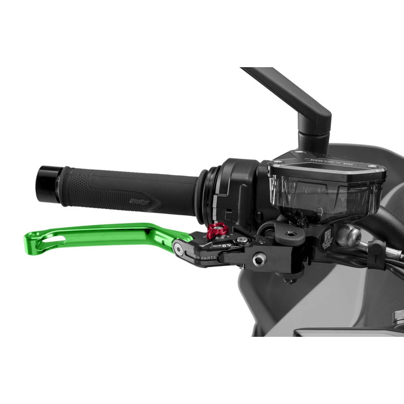 Maneta de freno plegable Puig 4.0 selector verde y rojo