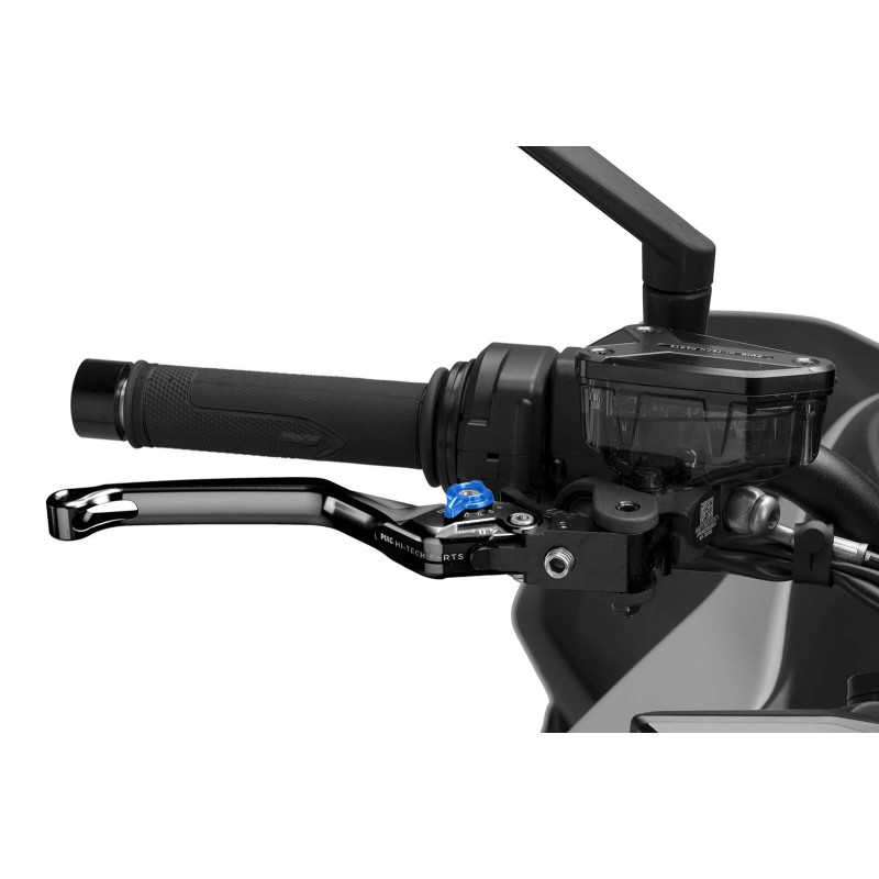Maneta de freno fija Puig 4.0 negra y selector azul