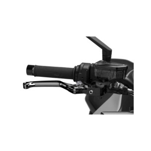 Puig 4.0 brake lever fixed black and titanium selector