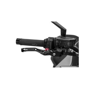 Puig 4.0 brake lever fixed short black and red selector