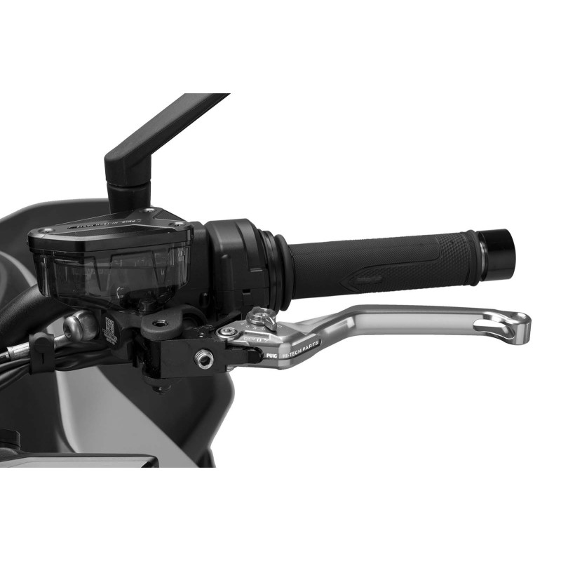 Puig 4.0 lever fixed clutch silver and silver selector