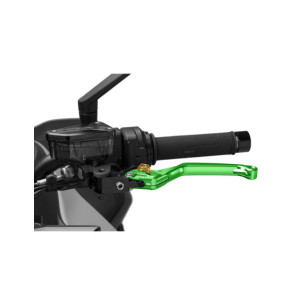 Puig 4.0 lever fixed clutch green and gold selector