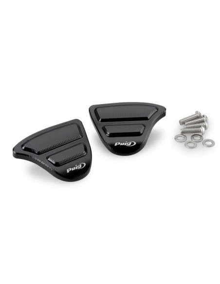 Cache-retroviseur Puig noir pour Yamaha YZF-R1 17-19
