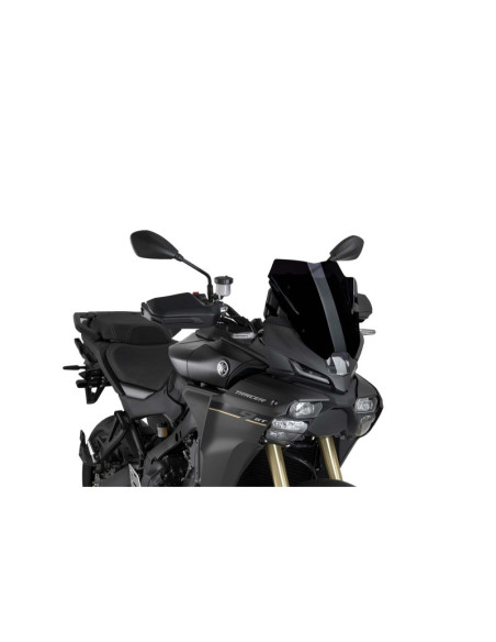 Puig Sport Windschutzscheibe fur Yamaha Tracer 9 Y-AMT 2025 Schwarz