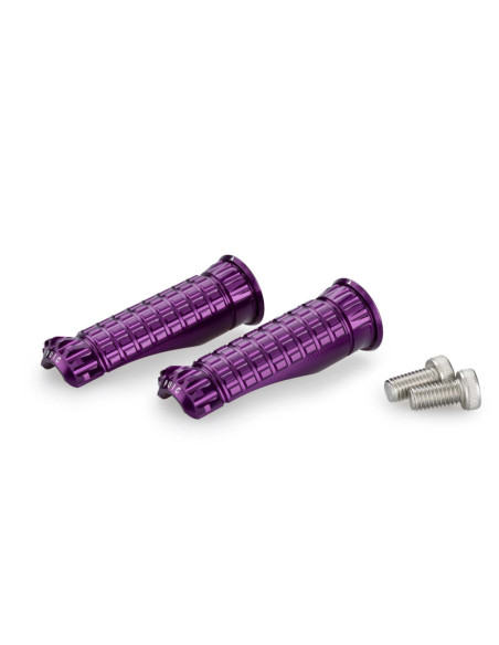 PUIG FOOTREST MODEL R-FIGHTER COLOR PURPLE - Dimensions: 74.5x26 mm. Weight: 90 gr | Puig