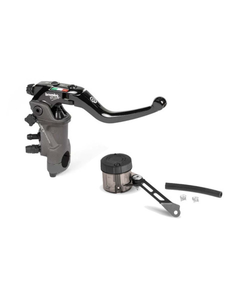 Kit pompe de frein radiale Brembo 15RCS Corsacorta levier court + reservoir pour Honda CB500F 2016
