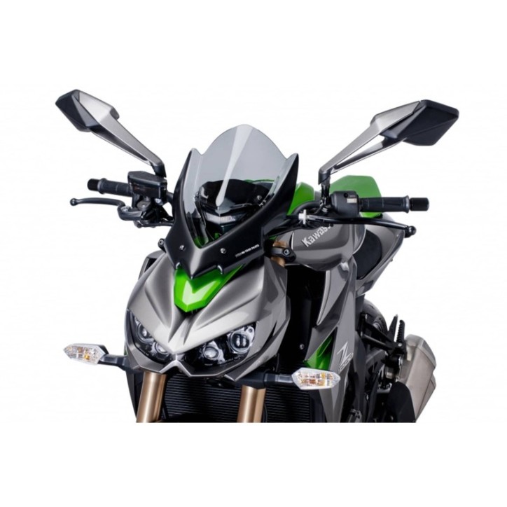 PUIG NAKED SCREEN NG TOURING FOR KAWASAKI Z1000R 17-20 CLEAR SMOKE