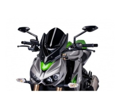 PANTALLA PUIG NAKED NG TOURING KAWASAKI Z1000R 17-20 NEGRO