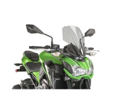 PUIG CUPOLINO NAKED NEW GENERATION TOURING KAWASAKI Z900 17-19 FUME CHIARO