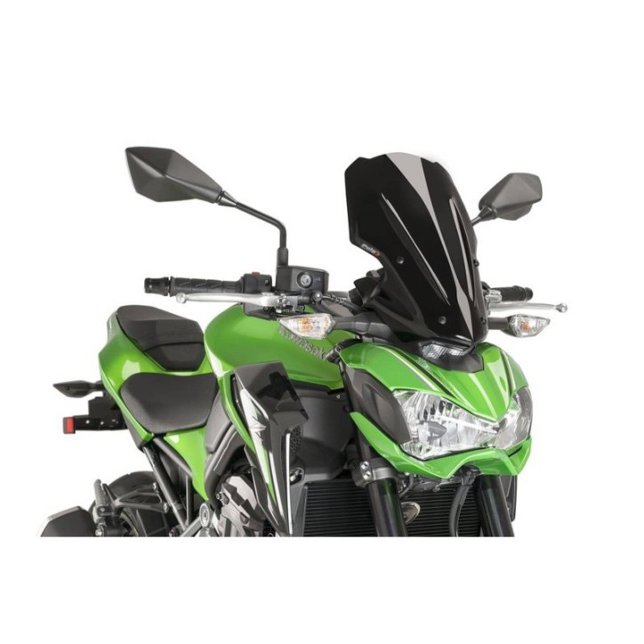 PUIG CUPULA NAKED N.G. TOURING PARA KAWASAKI Z900 17-19 NEGRO