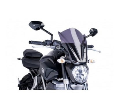 PUIG CUPULA NAKED N.G. TOURING YAMAHA MT-07 14-17 AHUMADO OSCURO