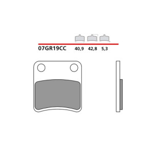 Hai:  KIT DE PLAQUETTES DE FREIN|TuningBike