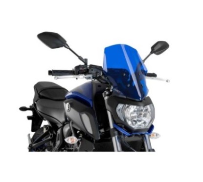 PUIG NAKED SCREEN NG TOURING YAMAHA MT-07 18-20 BLAU