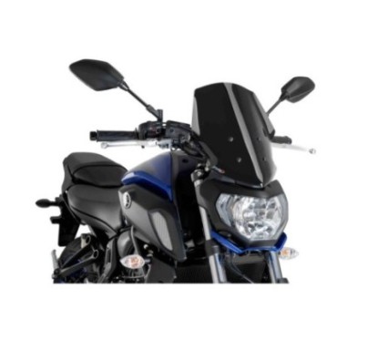 PUIG CUPULA NAKED N.G. TOURING YAMAHA MT-07 18-20 NEGRO