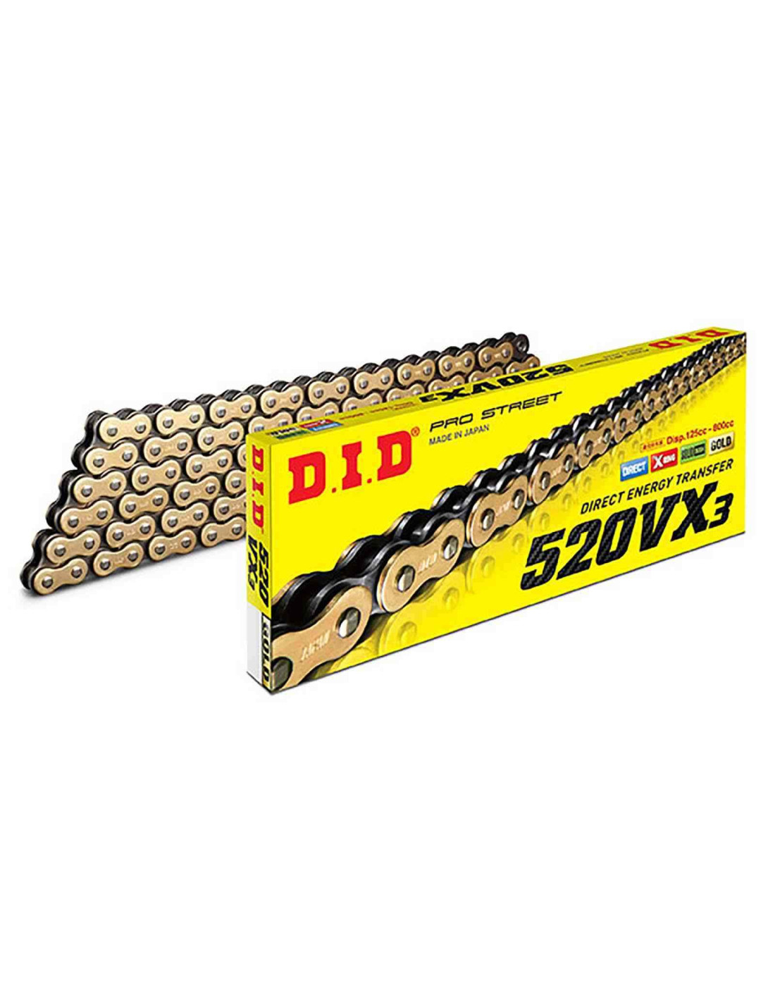 Did Catena S 520Vx3 M104-R Per Ducati Scrambler FULL THROTTLE 2025 Gold ...