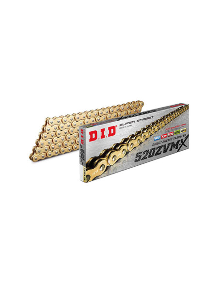 DID Kette S 520zvmx m106-r fur Ducati Supersport 939 17/20 gold/gold