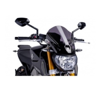 PUIG CUPULA NAKED N.G. TOURING YAMAHA MT-09 13-16 AHUMADO OSCURO