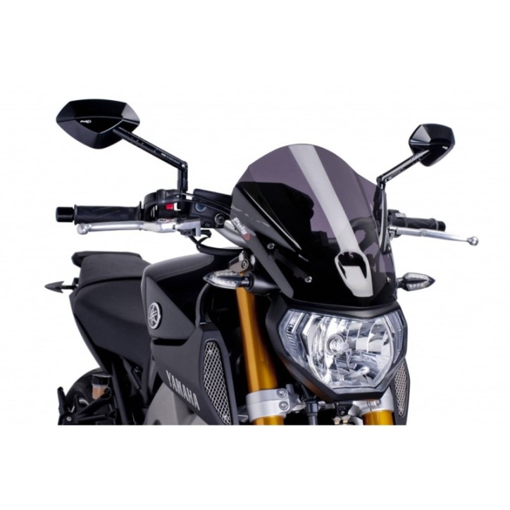 PUIG CUPOLINO NAKED N.G. TOURING PER YAMAHA MT-09 13-16 FUME SCURO