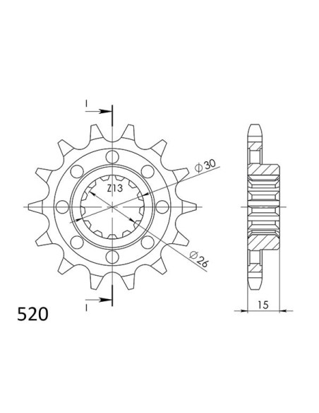 Pinon sgr r+2 ac p520-d17 bmw sr 1000 17-20