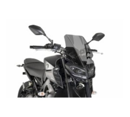 PUIG CUPULA NAKED N.G. TOURING YAMAHA MT-09 17-20 AHUMADO OSCURO