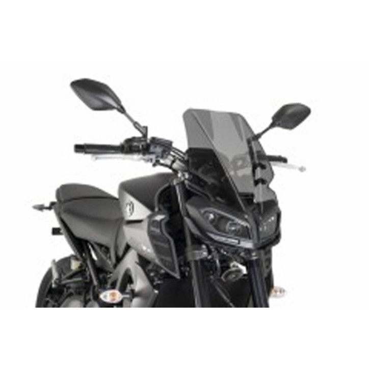 PUIG PARE - BRISE NAKED N.G. TOURING POUR YAMAHA MT-09 17-20 FUMEE FONCE