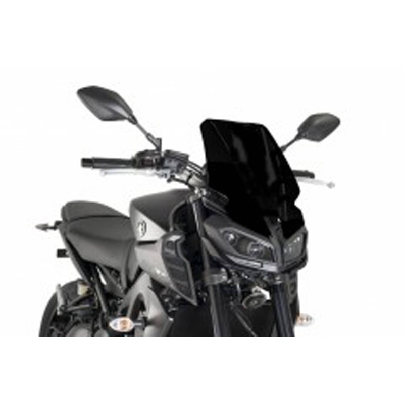 PUIG CUPULA NAKED N.G. TOURING YAMAHA MT-09 17-20 NEGRO