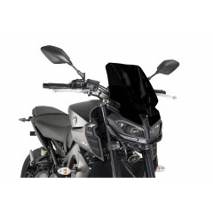 PUIG CUPOLINO NAKED N.G. TOURING PER YAMAHA MT-09 17-20 NERO