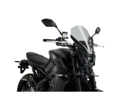 PUIG CUPOLINO NAKED NEW GENERATION TOURING YAMAHA MT-09 21-23 FUME CHIARO