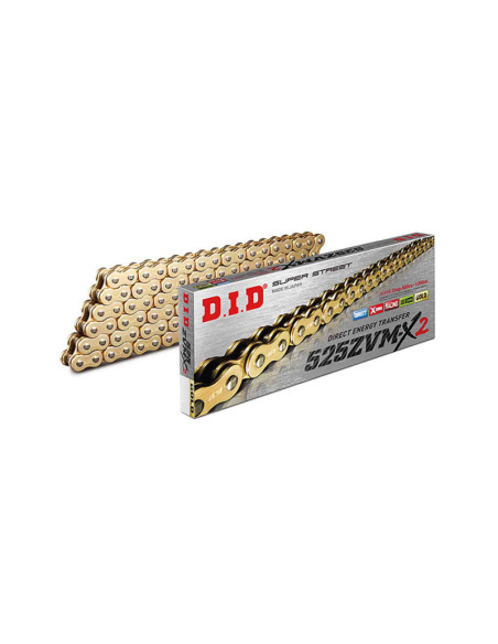 hizo catena s 525zvm-x2 m104-r para ducati 1299 s panigale 15-17 oro/oro