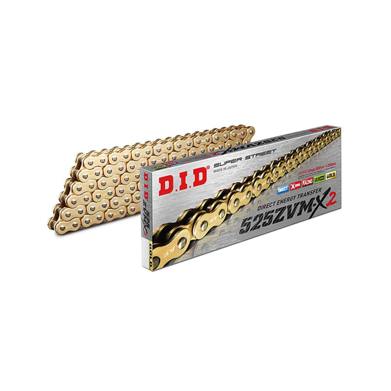did chain s 525zvm-x2 m116-r for honda 1000 cbr rr fireblade sp 17/19 gold/gold