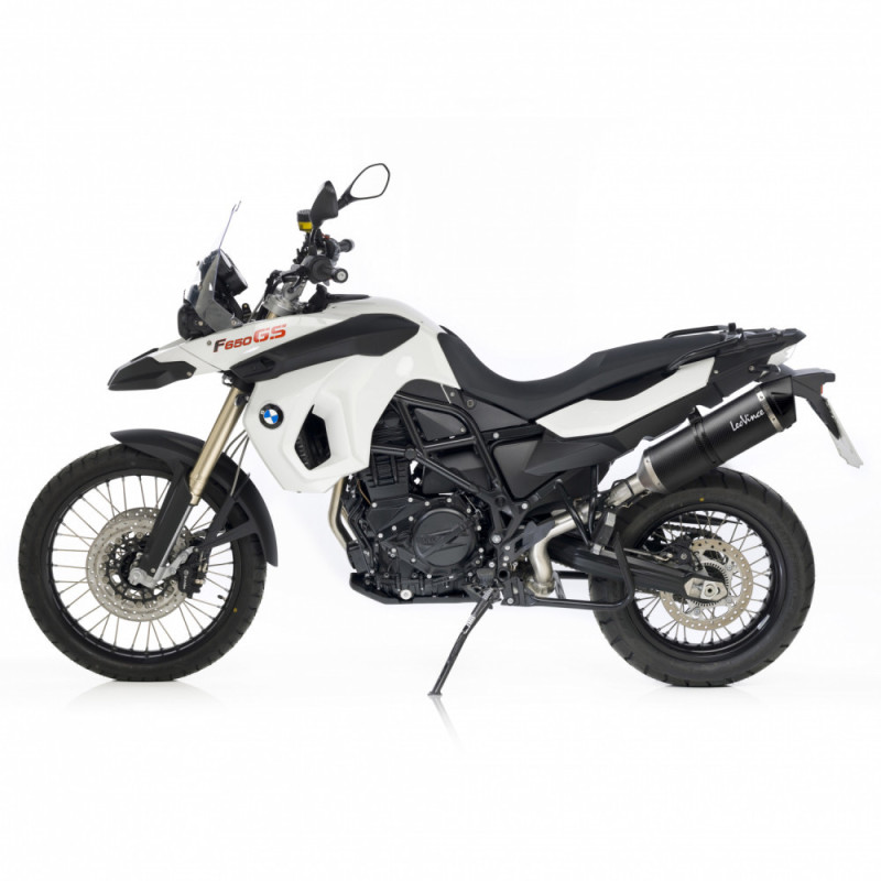 Escape de fibra de carbono LeoVince LV One EVO para BMW F 700 GS 2016 (codigo de carbono 8288E)