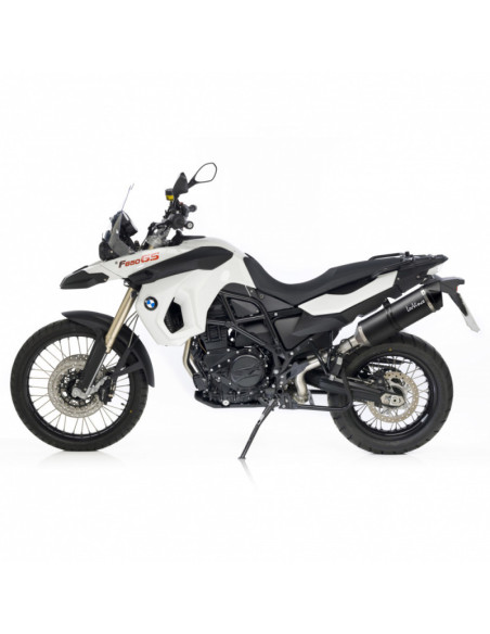 Escape de fibra de carbono LeoVince LV One EVO para BMW F 700 GS 2016 (codigo de carbono 8288EU)
