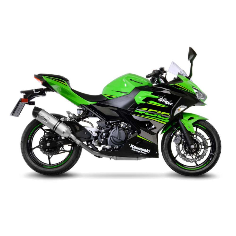 LeoVince LV One EVO Auspuff fur Kawasaki Ninja 400 2023 Edelstahl