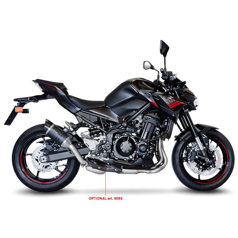 Escape de fibra de carbono LeoVince LV Pro para Kawasaki Z900 23-24