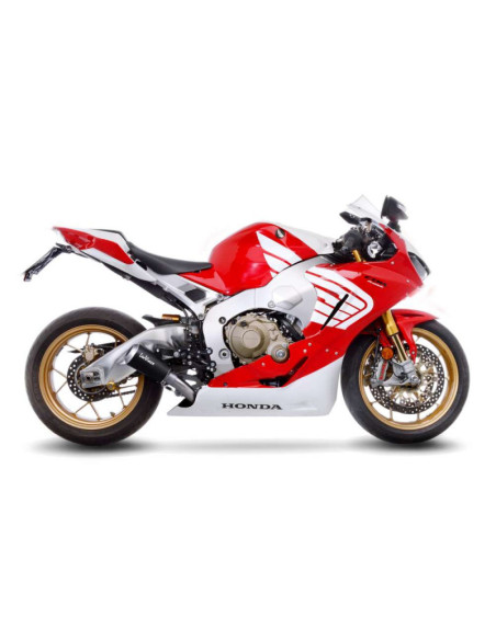 Escape LeoVince LV-10 Black Edition para Honda CBR1000RR Fireblade SP 17-19 en acero inoxidable - Codigo 15207BU