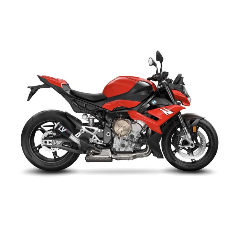 Escape de fibra de carbono LeoVince LV-10 para BMW S1000 RR 23-24