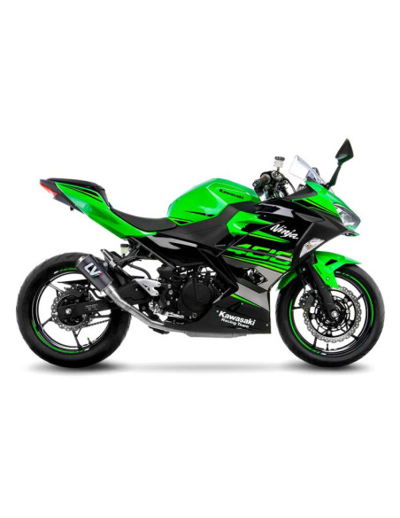 LeoVince LV-10 Carbon Fiber Exhaust for Kawasaki Z500 SE 24-25 Carbon