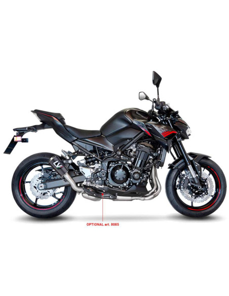 Escape de fibra de carbono LeoVince LV-10 para Kawasaki Z900 2022