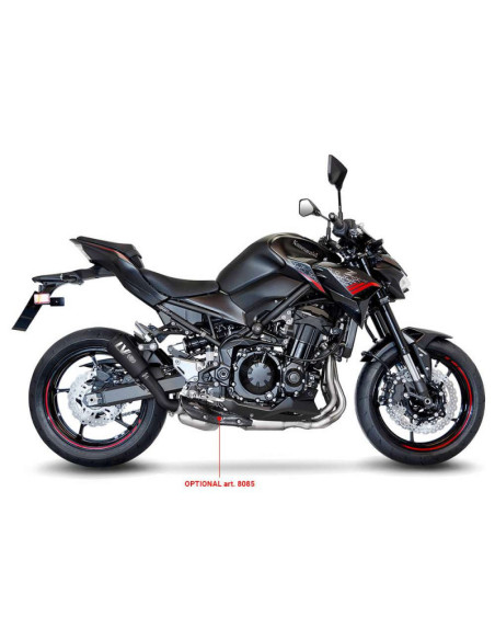 Leovince Auspuffschalldampfer LV-10 komplett schwarz Weltmeister Limited Edition fur Kawasaki Z900 23-24 Edelstahl