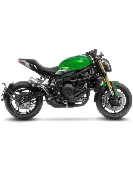 leovince terminale scarico lv-10 per benelli 752 s 21-24 inox